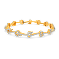 A Knot Story Diamond Bangles