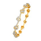 A Knot Story Diamond Bangles