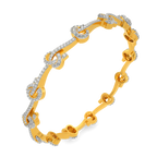 A Knot Story Diamond Bangles