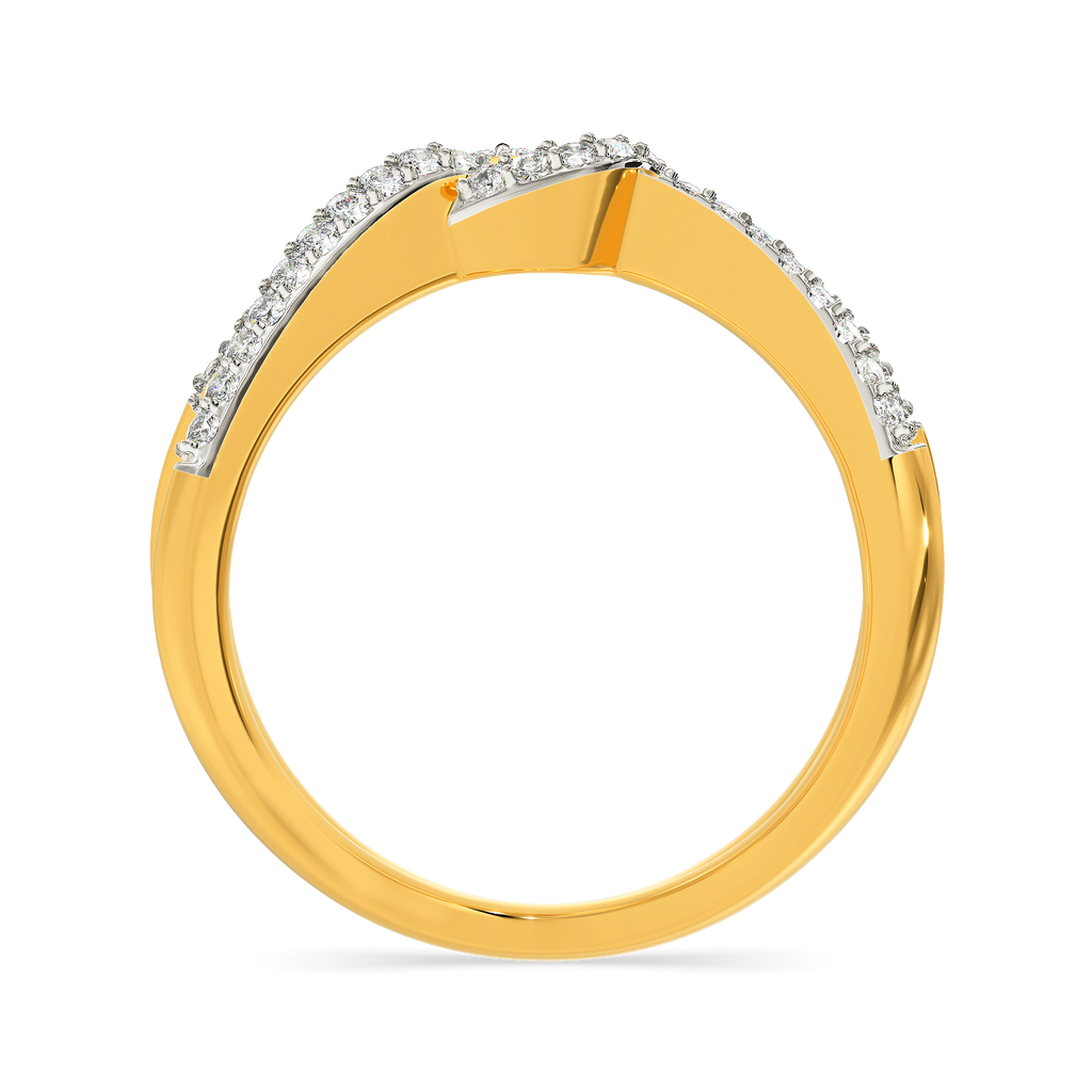 Knoted Diamond Rings