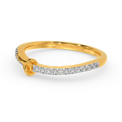 Entwined In Knots Diamond Rings