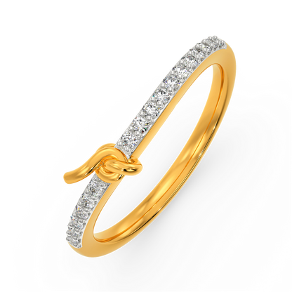 Entwined In Knots Diamond Rings