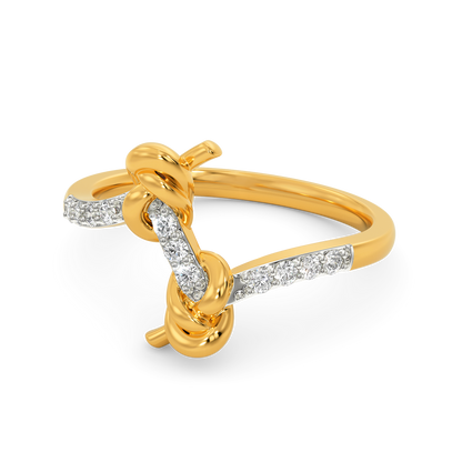 Knot Me Diamond Rings
