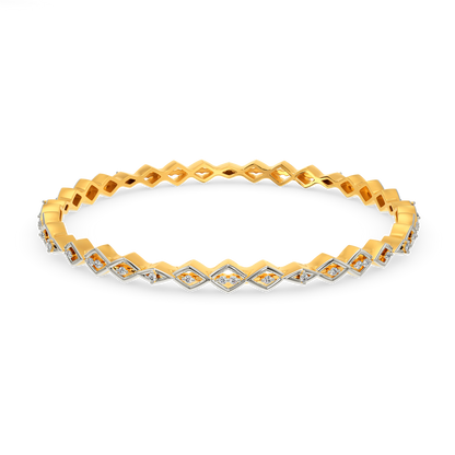 Veiled In Diamond Bangles