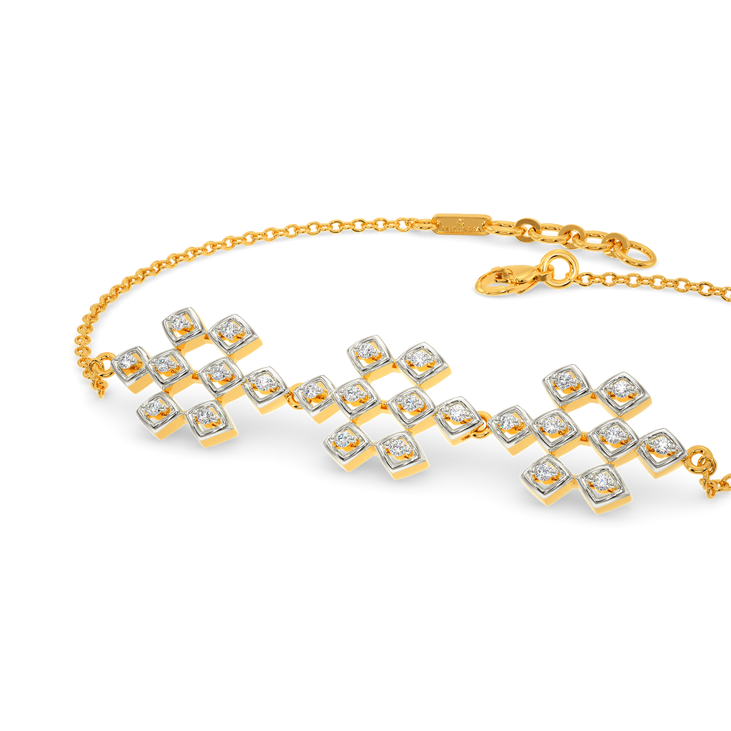 Net Mode Diamond Bracelets