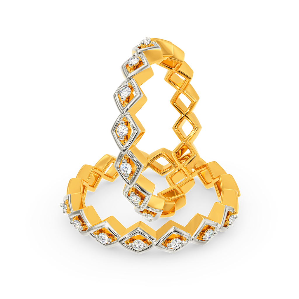 Net Around Diamond Rings