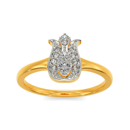 Bloom Like A Tulip  Diamond Rings