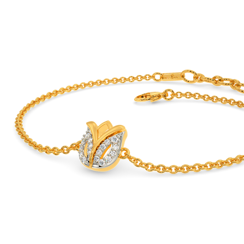 Tulip Daze  Diamond Bracelets