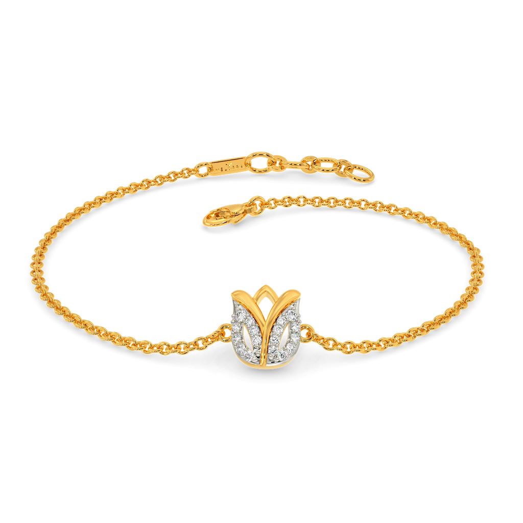 Tulip Daze  Diamond Bracelets