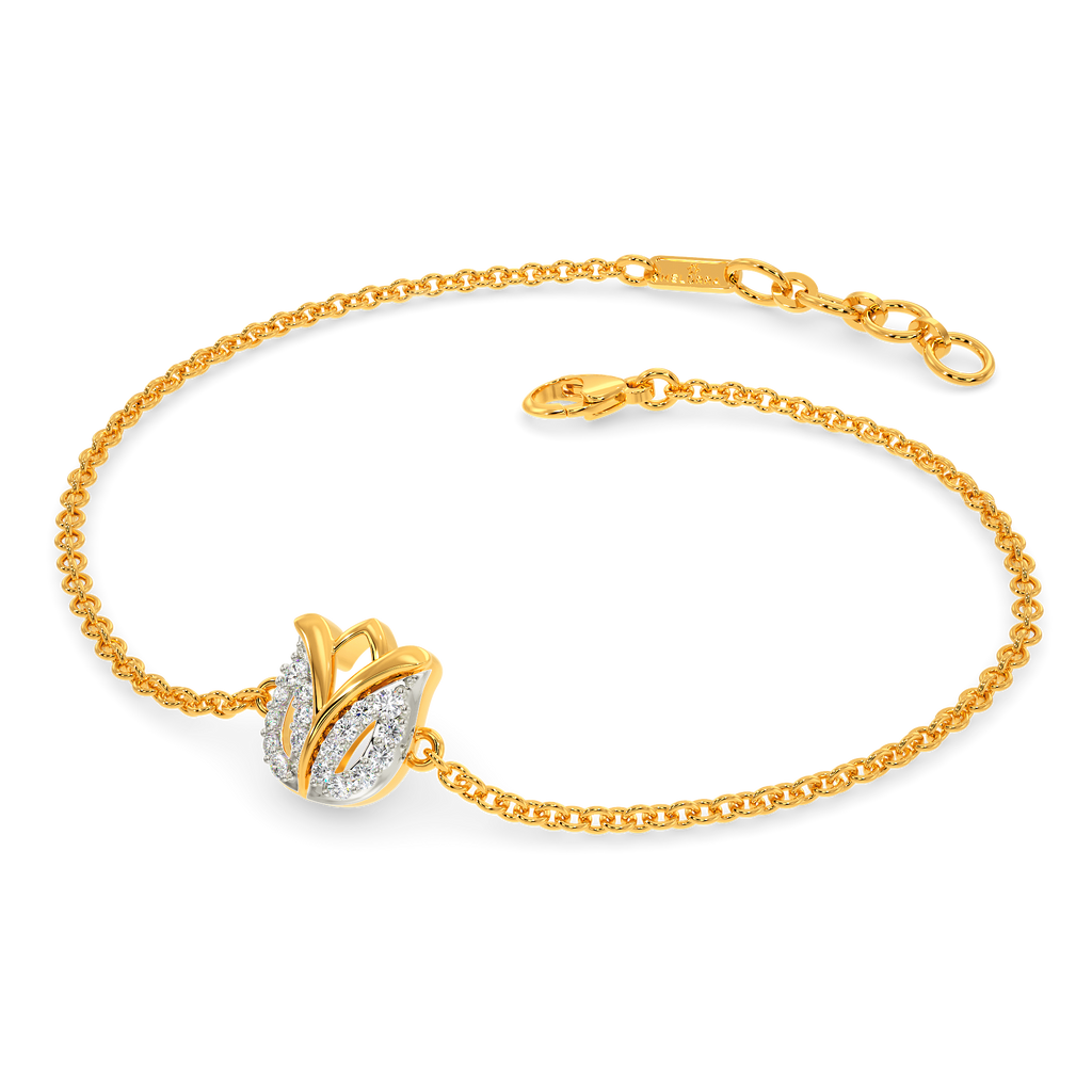 Tulip Daze  Diamond Bracelets