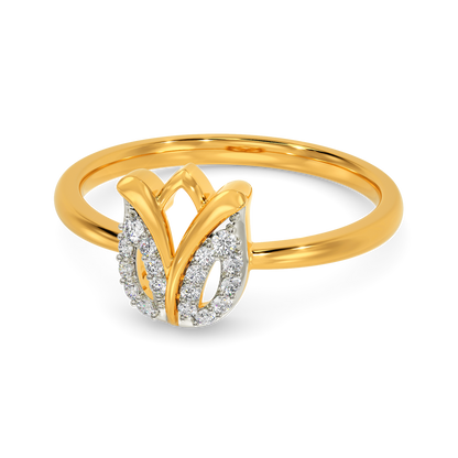 Tulip Daze  Diamond Rings