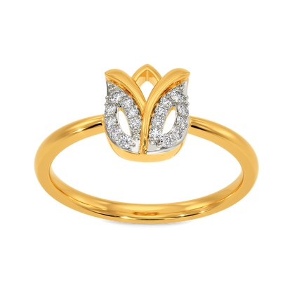 Tulip Daze  Diamond Rings