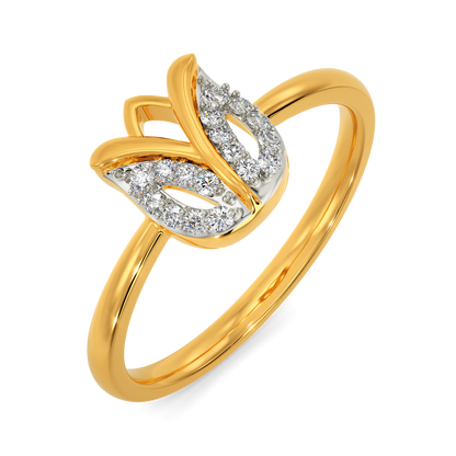 Tulip Daze  Diamond Rings