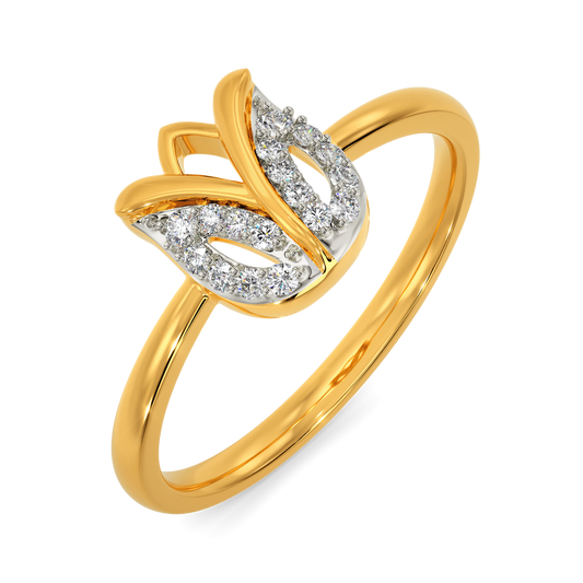 Tulip Daze  Diamond Rings