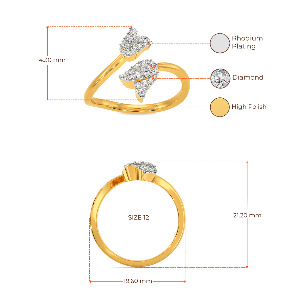 Tulip Saga Diamond Rings
