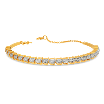 Tulip Saga Diamond Bangles