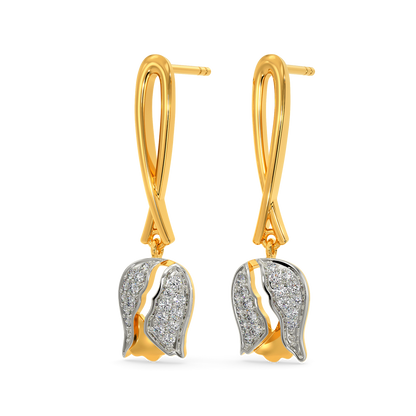 Tulip Essence Diamond Earrings