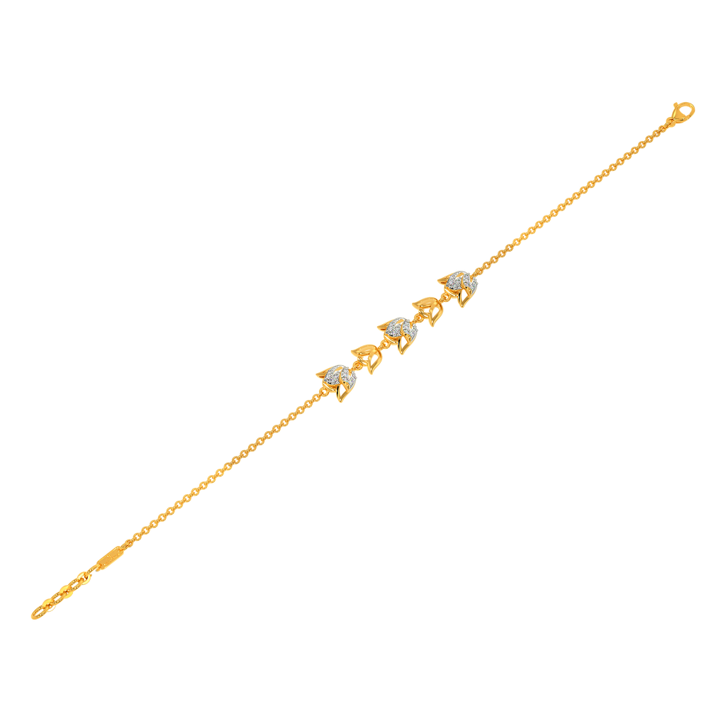 Tulip Unwind Diamond Bracelets