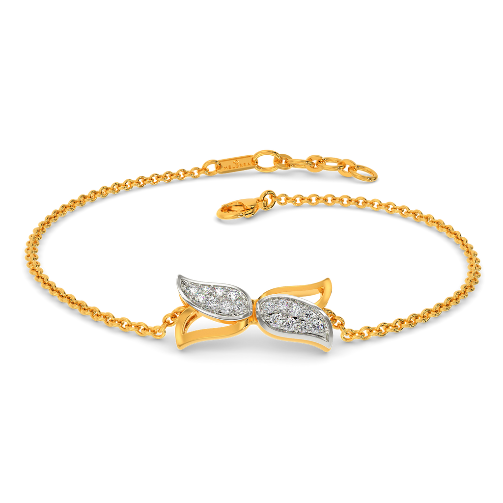 In A Field Of Tulips Diamond Bracelets