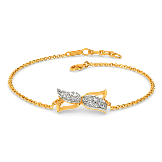 In A Field Of Tulips Diamond Bracelets