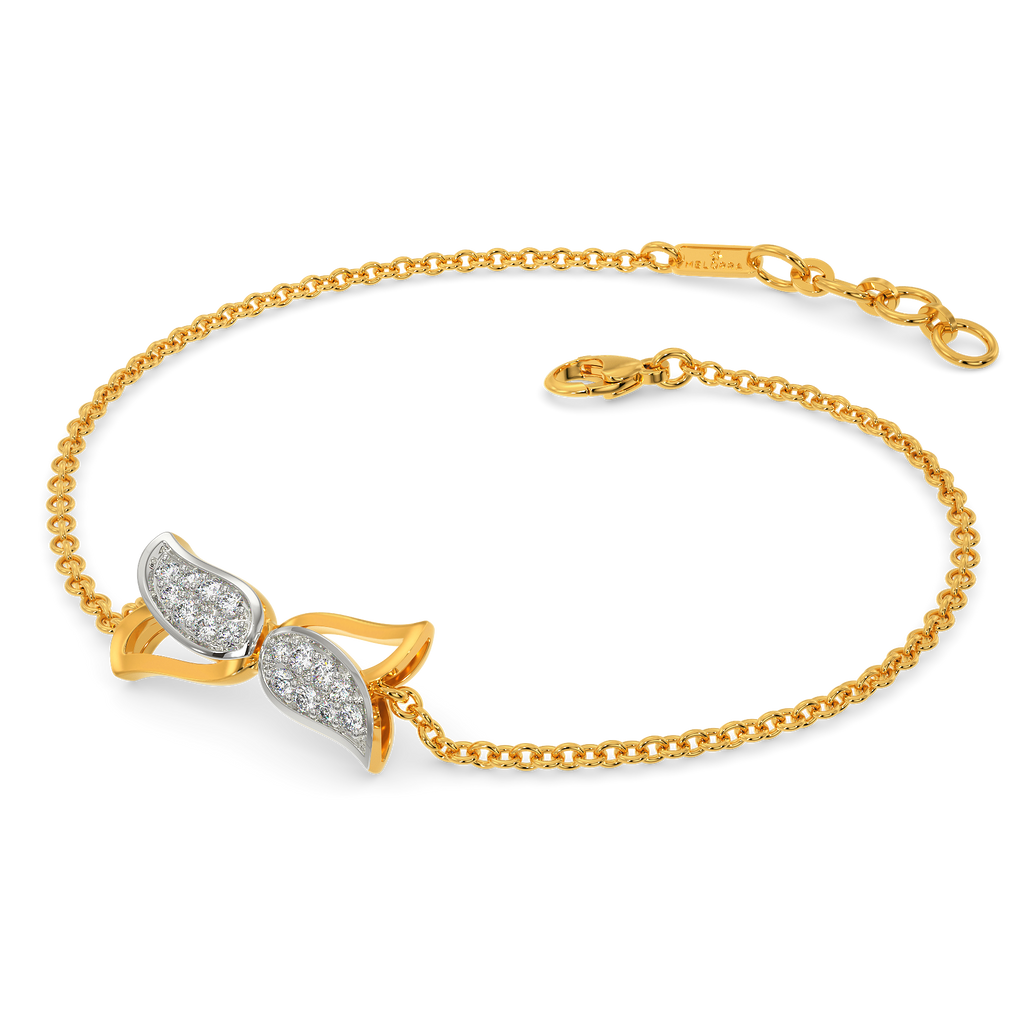 In A Field Of Tulips Diamond Bracelets