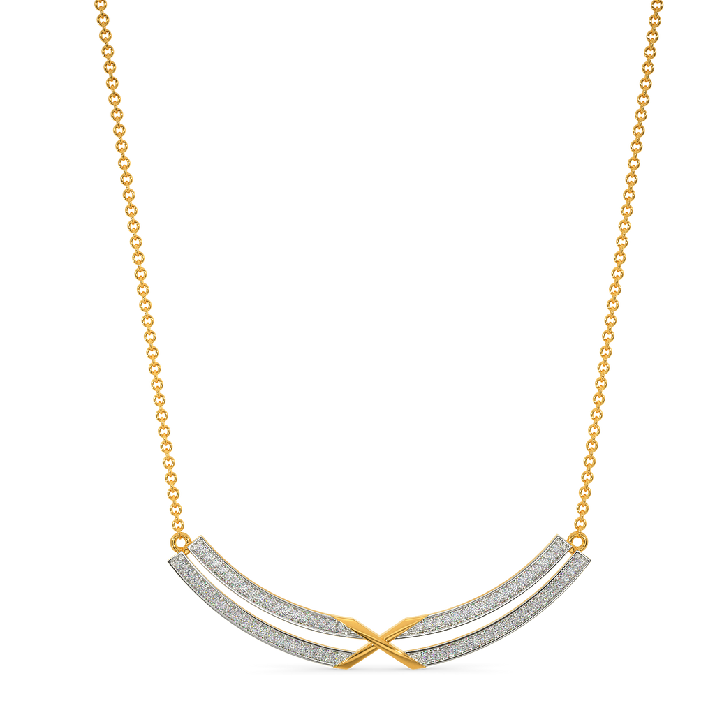 Need For Tweed Diamond Necklaces