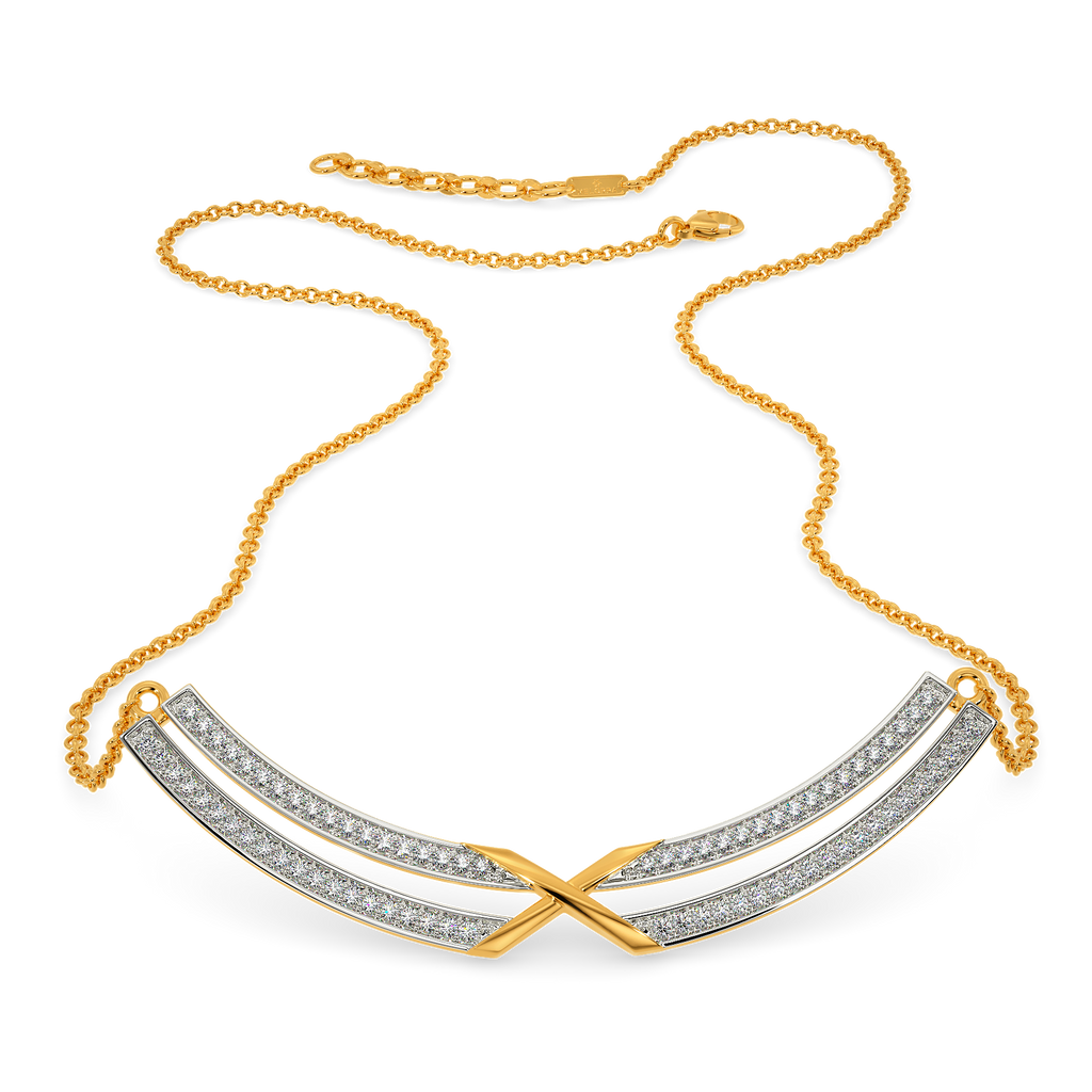 Need For Tweed Diamond Necklaces