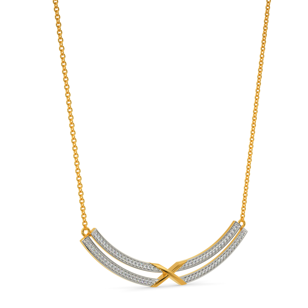 Need For Tweed Diamond Necklaces