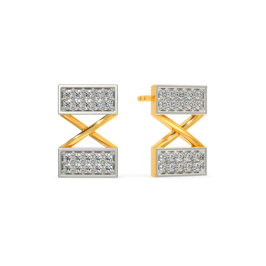 Need For Tweed Diamond Earrings