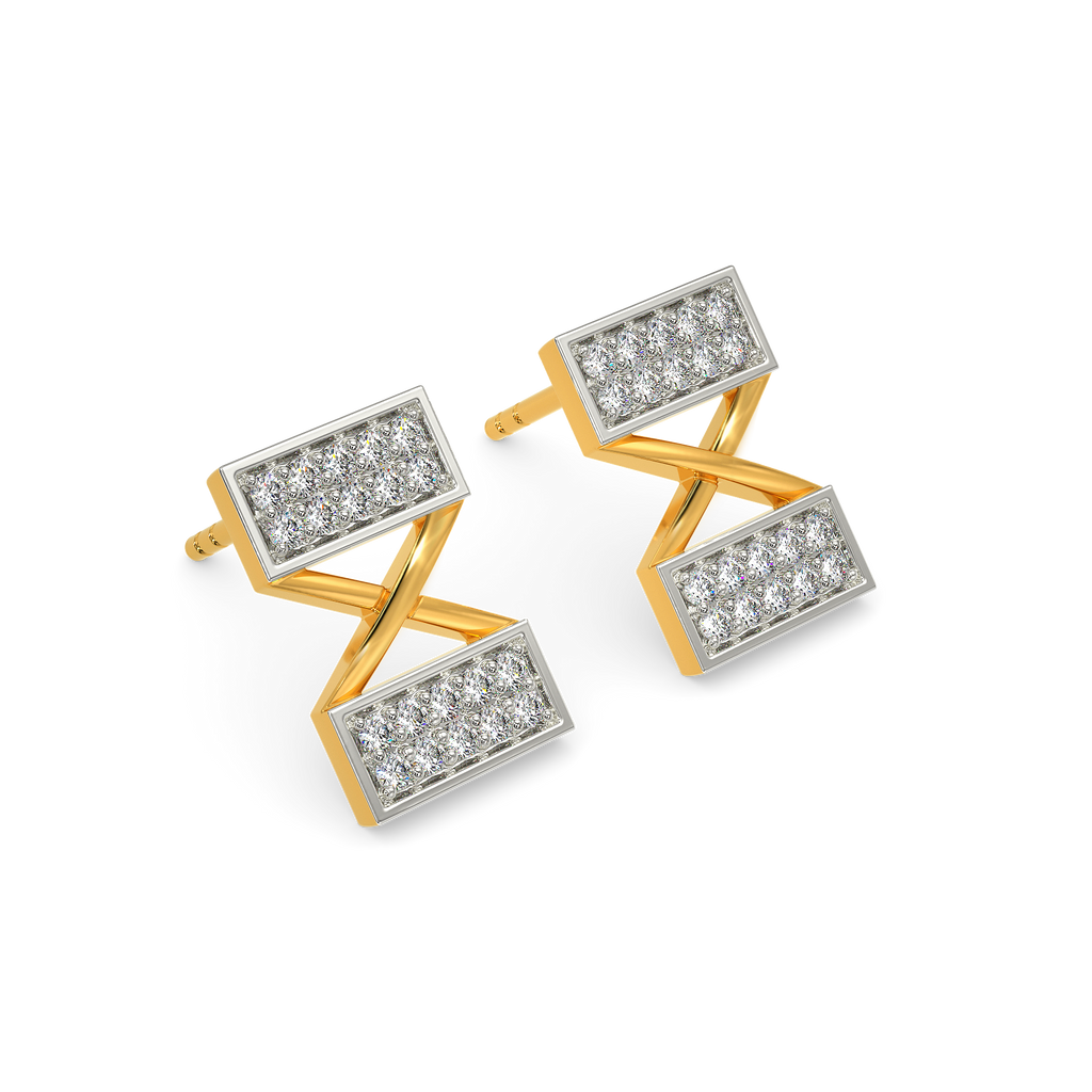 Need For Tweed Diamond Earrings