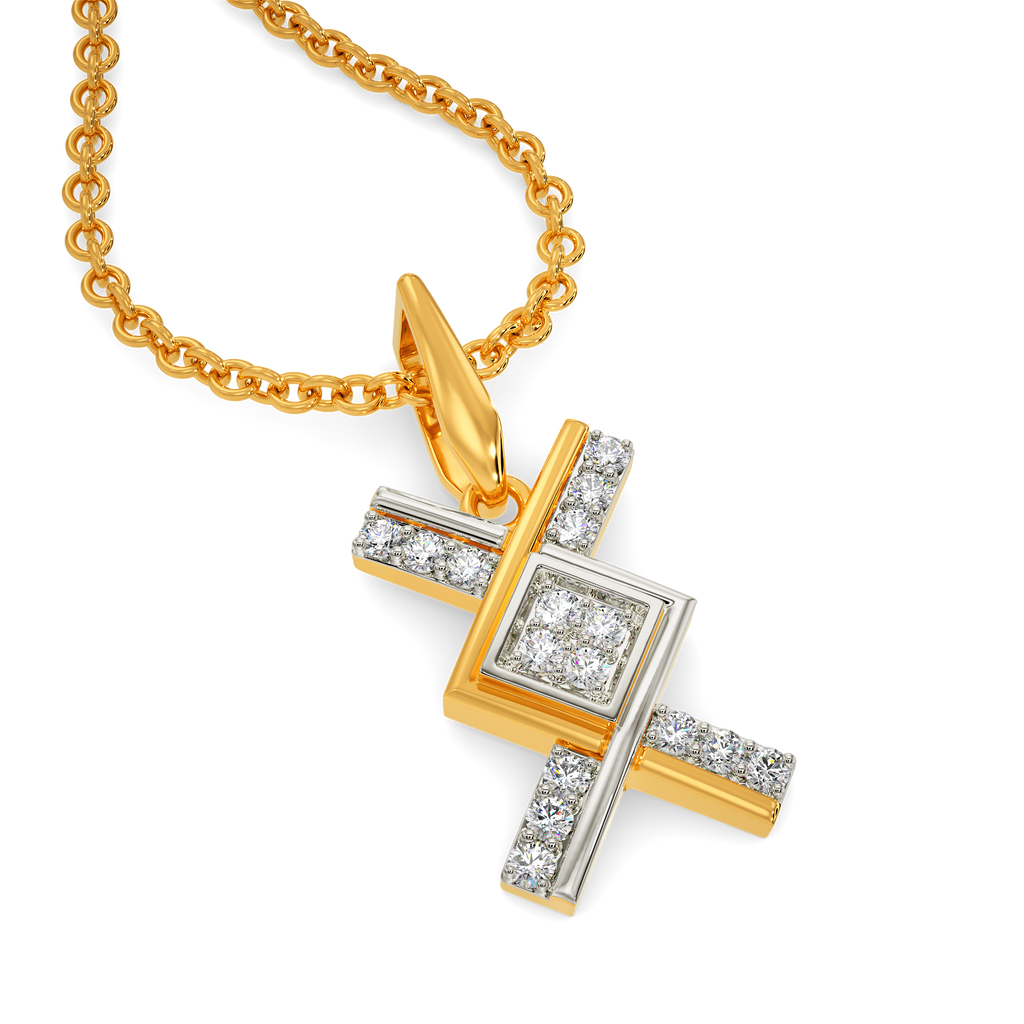 Tweed Calling Diamond Pendants