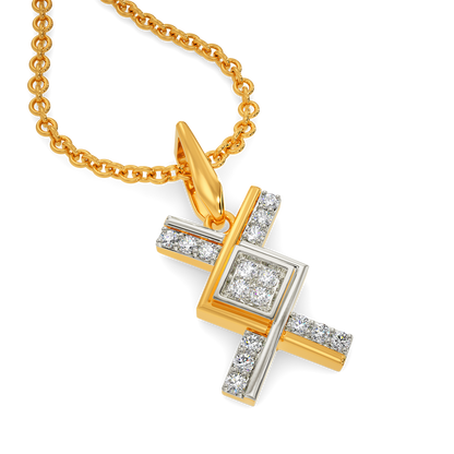 Tweed Calling Diamond Pendants