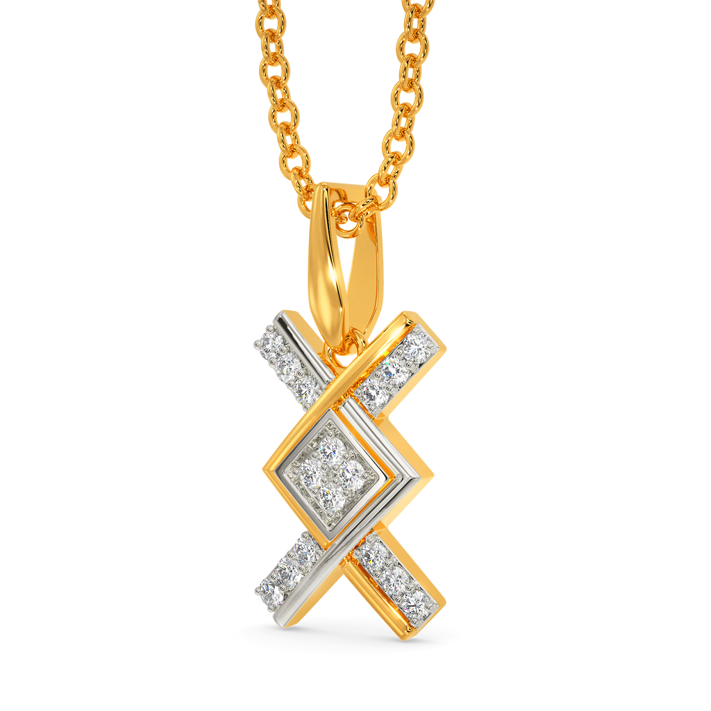 Tweed Calling Diamond Pendants