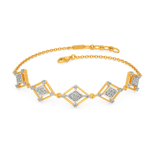 In A Tweed Mood Diamond Bracelets