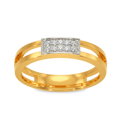 Tweed Weave Diamond Rings