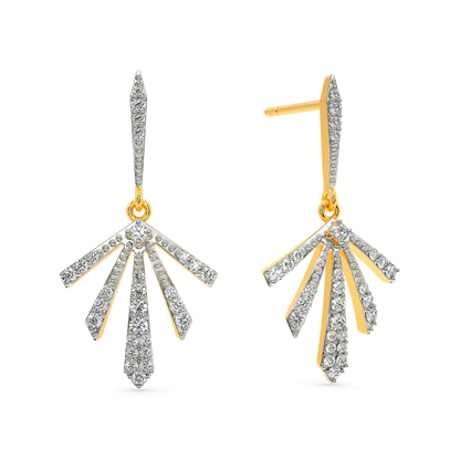 Spinnin To Pop Diamond Earrings