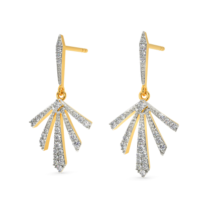 Spinnin To Pop Diamond Earrings