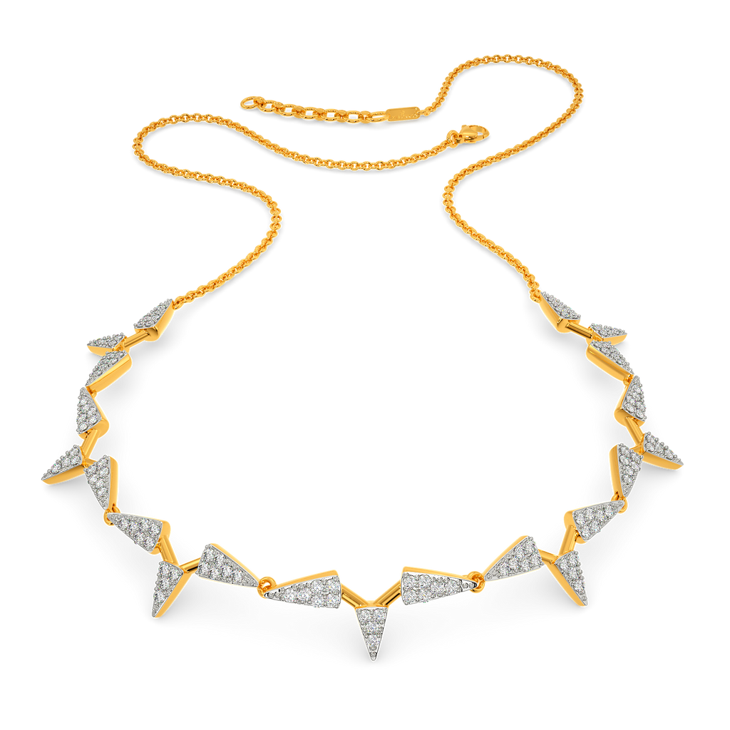 Defying Punk Diamond Necklaces