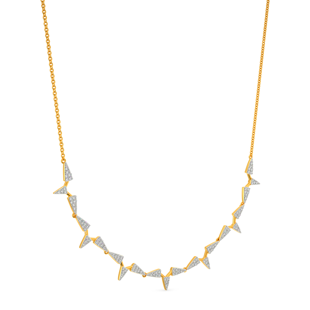 Defying Punk Diamond Necklaces