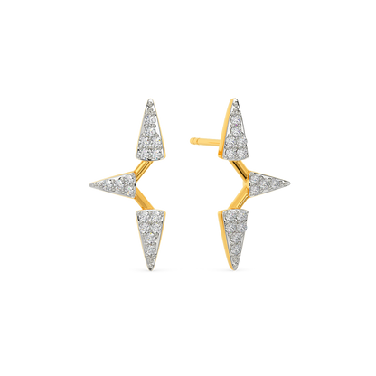 Defying Punk Diamond Earrings