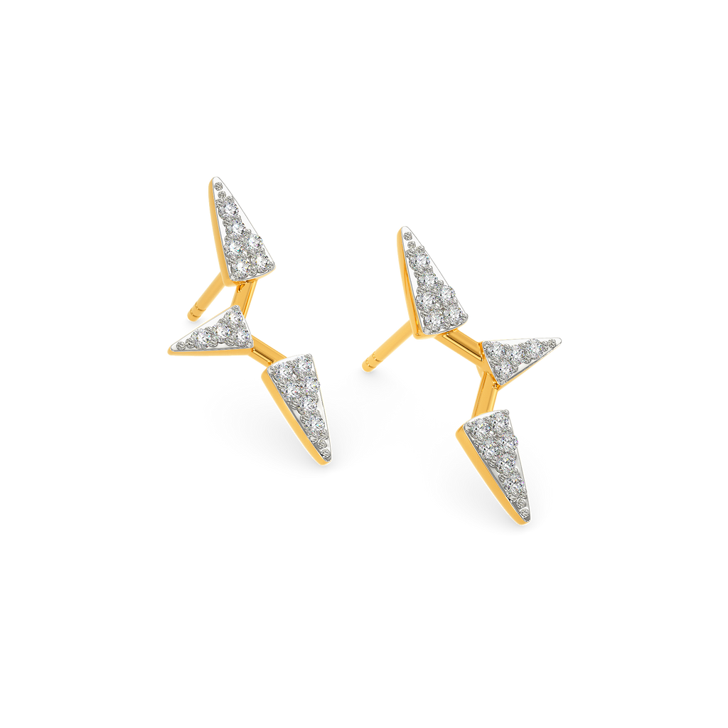Defying Punk Diamond Earrings