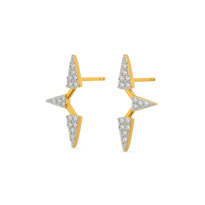 Defying Punk Diamond Earrings