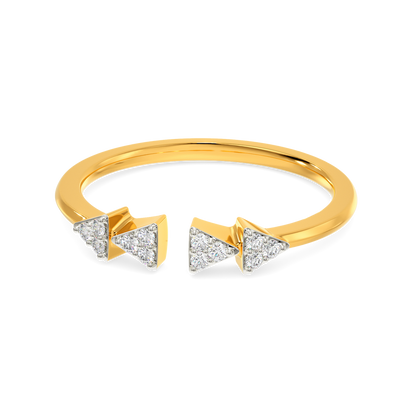 Punk Imprint Diamond Rings