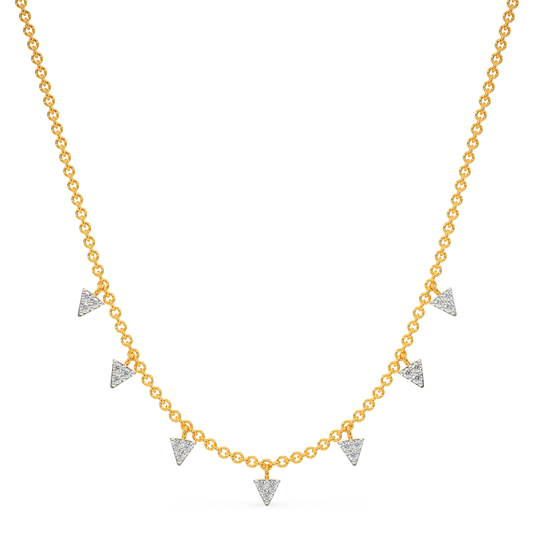 Punk Imprint Diamond Necklaces