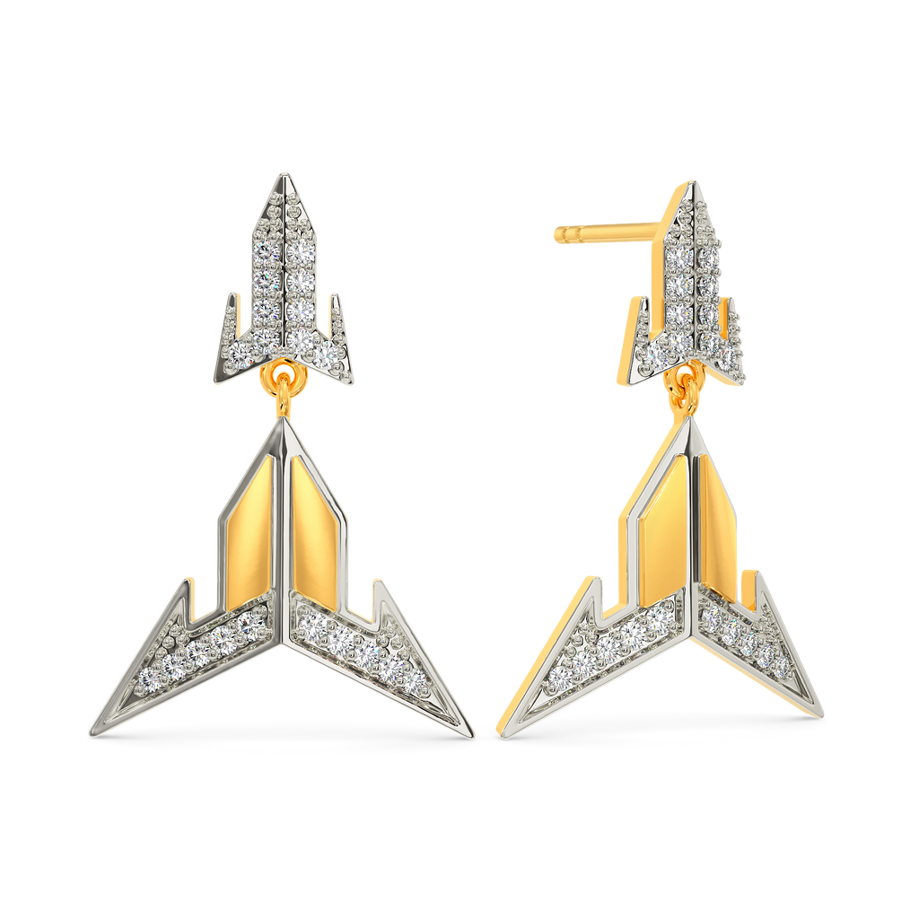 To Your Rescue Diamond Earrings