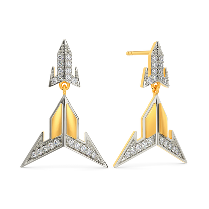 To Your Rescue Diamond Earrings