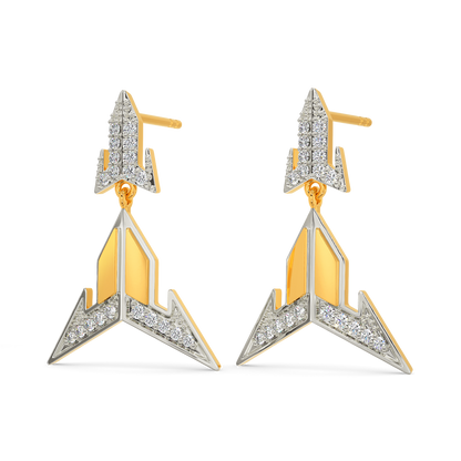 To Your Rescue Diamond Earrings