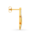 Armor Twist Diamond Earrings