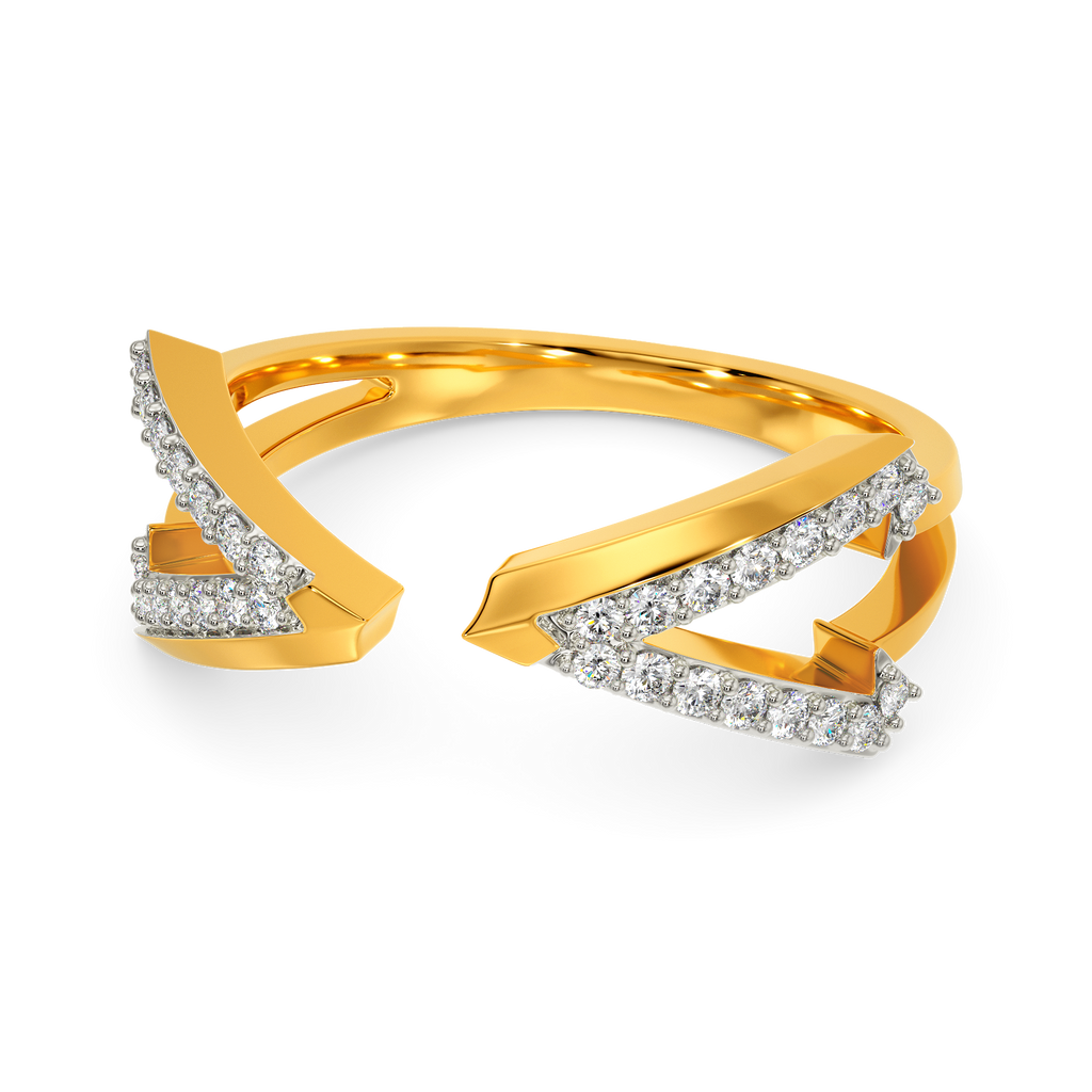 Armor Twist Diamond Rings