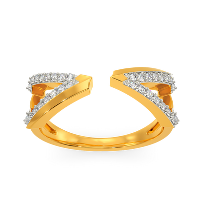Armor Twist Diamond Rings